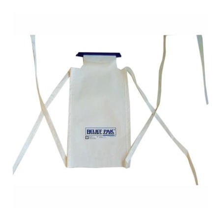 Fabrication Enterprises Relief Pak Large Insulated Ice Bag W/ Tie Strings, 7" x 13" 11-1242
